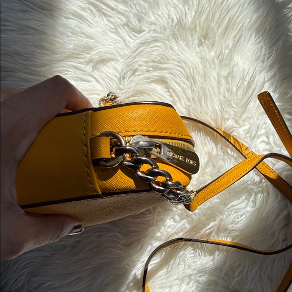 Michael Kors Sunflower Yellow Crossbody Bag - Picture 7 of 13